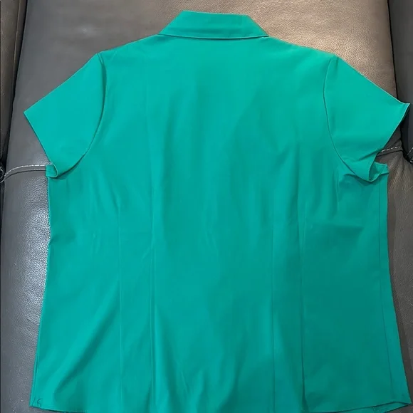 Style&Co Women’s Green Short Sleeve Blouse. Size 18W. NWOT - Picture 5 of 5